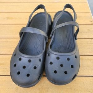 Crocs Maryjanes 11 women  black